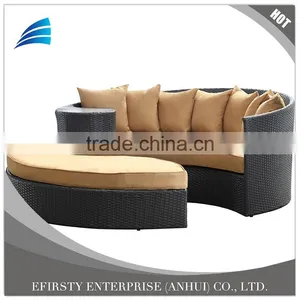 Classical and Newest Outdoor Patio Daybed in Espresso thumbnail-2