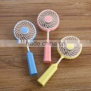USB Charge Badminton Handheld Air Fan, Mini Desktop Fan For Student thumbnail-1