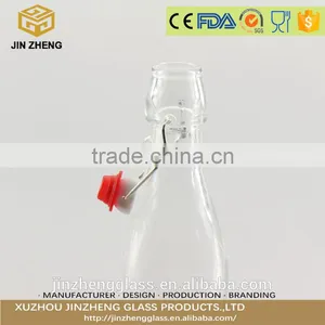 Easy Cap Clear Beer 750ml Swing Top Bottle Glass Bottles Great for Juice Weddings Sauce thumbnail-3
