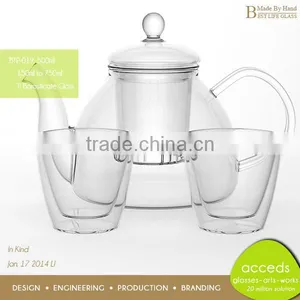 Heat-Resistant Personalized Reusable Set of Water Glass thumbnail-5