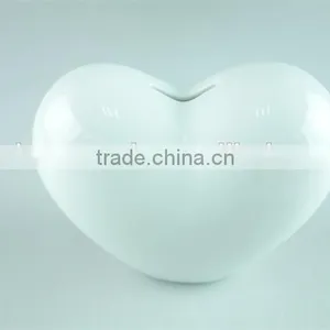 Heart Shape White Ceramic Vases for Flower/decorate Use in Stock thumbnail-2
