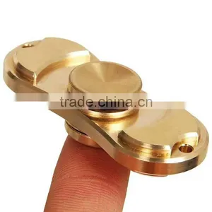 Wholesale OEM Metal Copper Hand Fidget Spinner Toy thumbnail-1