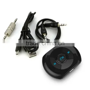 2017 3.5mm Blutooth Car Handsfree Car Stereo Bluetooth Aux Adapter thumbnail-6
