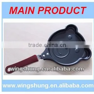 Home Cookware Carbon Steel Egg Fry Pan thumbnail-1