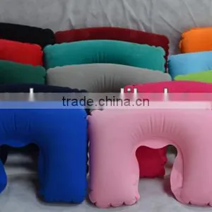 U Shape PVC Inflatable Pillow thumbnail-1