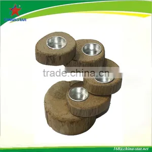 Wooden Tealight Holder for Festival thumbnail-1