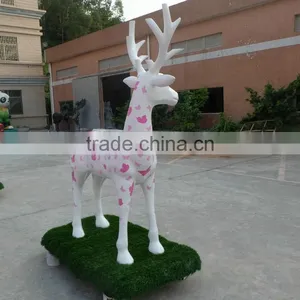 Fiberglass Reindeer Figure for Movie Cartoon thumbnail-6