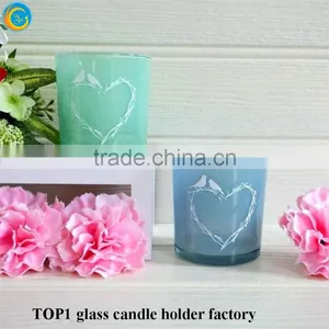 Heart Shape Container Candles Cheap Wedding Decorations thumbnail-1