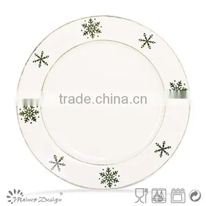 18pcs Christmas Tree and Snowflake Christmas Decoration of Ceramic Tableware thumbnail-4