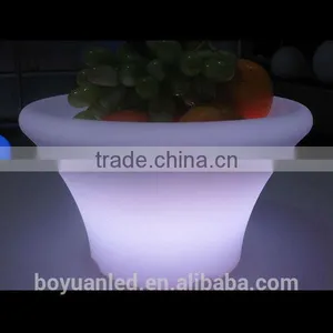 Outdoor Portable Lighting Led Fruit Pot,led Plastic Pot for Bar/party thumbnail-6