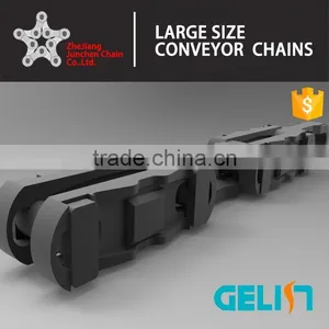 X348 OEM Manufacturing Made in China Detachable Drop Forged Overhead Chain thumbnail-1