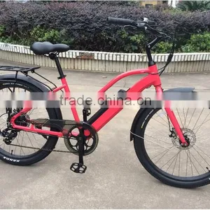26 Inch Beach Cruiser Elctric Bike thumbnail-3