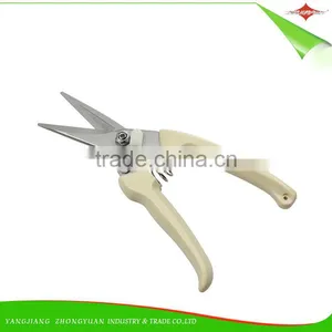 7.5 Inches Stainless Steel Garden Scissors/Pruner With Plastic Handle thumbnail-4