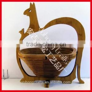 Handicraft Nature Bamboo Basket thumbnail-3