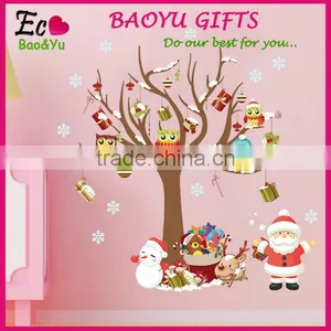 Cute Christmas Window Sticker Cartoon Christmas Decorative Sticker thumbnail-1