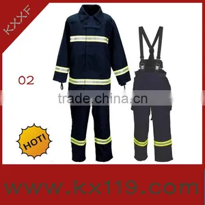 High Quality Reflective Tape Flame Proof Clothing Fire Fighter Clothing thumbnail-1