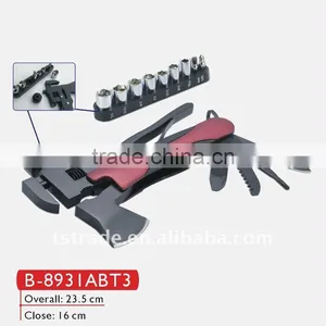 2014 New Multi Tools Multi Hammer With Color Wood Hanle Stainless Steel Hammer. thumbnail-1