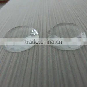 50MM Round Flat Back Glass Stones Jewelry Accessories Unfoiled Transparent Glass for Home Decor thumbnail-2