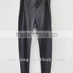 100% Merino Charcoal Base Layer Ladies YOGA Thermal Long Johns of Pant thumbnail-1