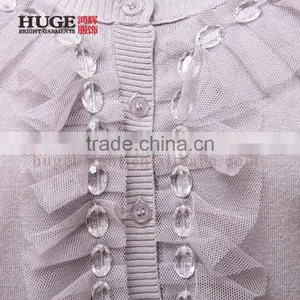 Casual Wearing Long Sleeve Beautiful Cardigan Sweaters thumbnail-3