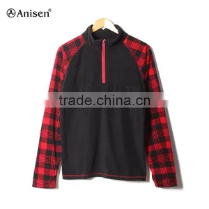 Wholesale Factory Oem Hooded Women Fleece Plaids Jacket thumbnail-1
