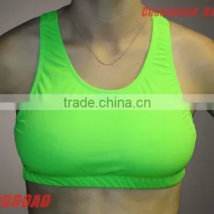 Wholesale Custom Sublimation Plain Sport Bra thumbnail-1