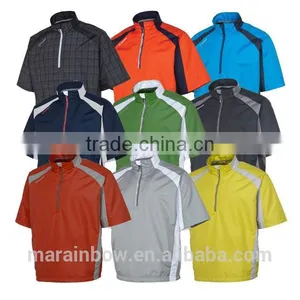 Fantastic New Designer Short Sleeve 1/4 Zipper Golf Pullover With Various Colors and Size on Sale thumbnail-1