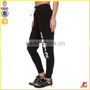 Wholesale Black Printed Sweatpants thumbnail-3