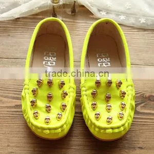 2016 Latest Kids Shoes Design Flat Shoes Skull Shoes for Girls thumbnail-1