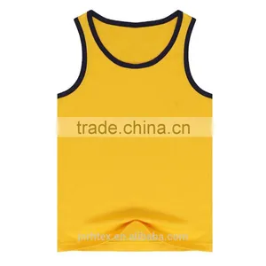 New Design Plain no Brand 100%cotton Tank Tops thumbnail-2
