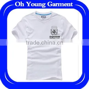 Custom 100% Cotton Argentina Round Neck T-shirt For Men Short Sleeve and Hot Sell T-shirt Cheap and High Quality T-shirt Cool thumbnail-1