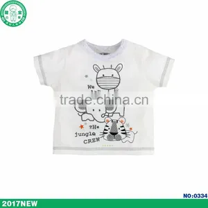 High Quality Summer Custom Printing Baby Boy Clothes t Shirt thumbnail-4