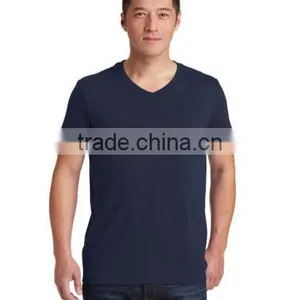 2016 Summer Promotion Plain Dyed O-neck Short Sleeve 160g 100%cotton Custom Elongated t Shirt thumbnail-6
