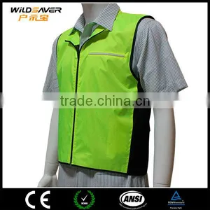 USB Rechargeable Battery Heated Reflective Vest for Running or Cycling thumbnail-3