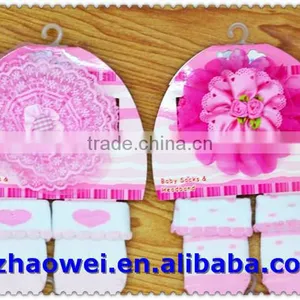 Hot Sale Top Baby Headband+socks Set thumbnail-1