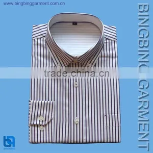 Nice Button Down Collar Stripe Shirt thumbnail-1