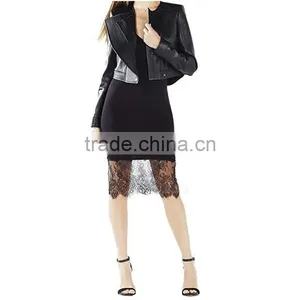 2016 Hot Sale Black and White Slip Dresses thumbnail-5