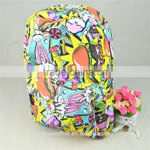 Wholesale Canvas School Bag thumbnail-3