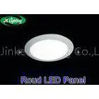 High Performance Indoor 200mm Round LED Panel Lights With PMMA Light Guide Panel thumbnail-1