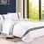 Hotel Single Bed Sheet Bed Line Cotton thumbnail-1