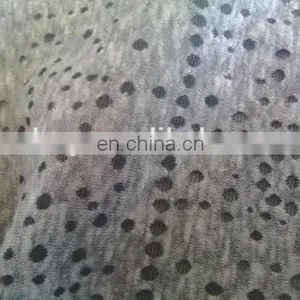 Winfar Textile 60 % Cotton 40 % Polyester Knit CVC Snow Print Burnout Fabric thumbnail-5