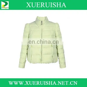 Nice Cutting Fashion Short Cheap Woman Duck Down Jacket thumbnail-1