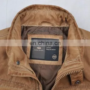 2015 Lastest Fashion High Quality Cheap Leather Jacket China thumbnail-4