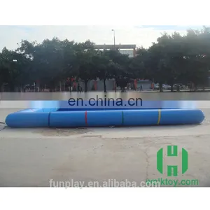 HI High Quality PVC Inflatable Pool, Giant Rectangular Inflatable Swimming Pool thumbnail-4