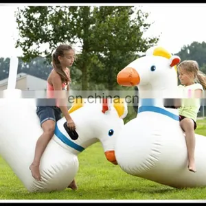 2016 New Products Inflatable Pony Hop Racing Games Ride On Pony Hony Toy For Kids And Adults thumbnail-2