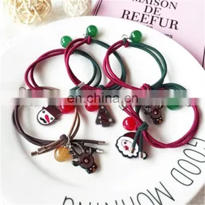 Hot Selling Fashion Ladies Chirstmas Hair Rope thumbnail-4