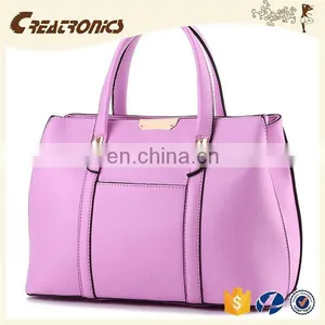 CR Over 11 Years Experience pu Leather Material Large-capacity Portable Long Handle Dark-blue Colors New Stylish Bags Cosmetic thumbnail-5