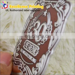 Custom Made Tearproof Aluminum Sticker Label thumbnail-4