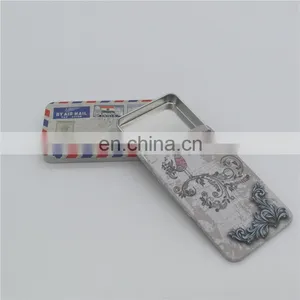 Small Metal Candy Tin Boxes With Slide Lid Chewing Tin Boxes thumbnail-2