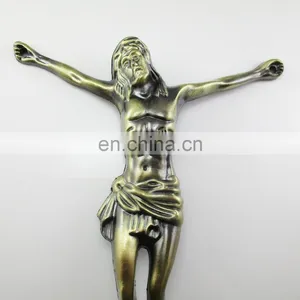 9 Inch St. Benedict Jesus Corpus for Wall Crucifix Cross thumbnail-2